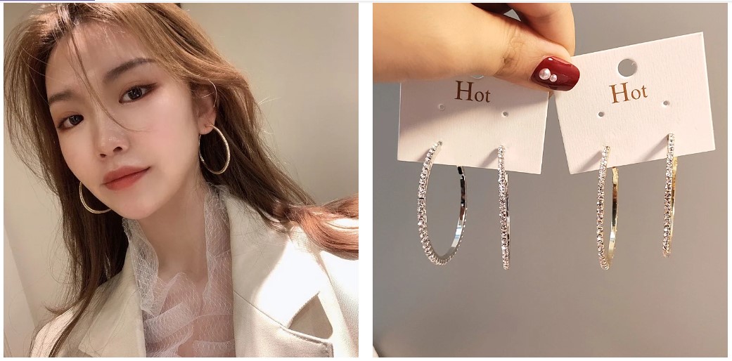 bulk hoop earrings