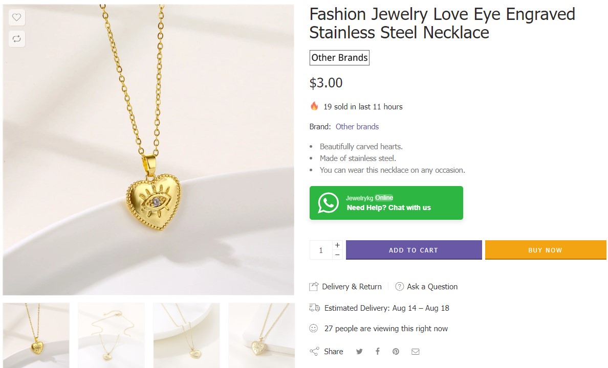 fashion bulk jewelry 