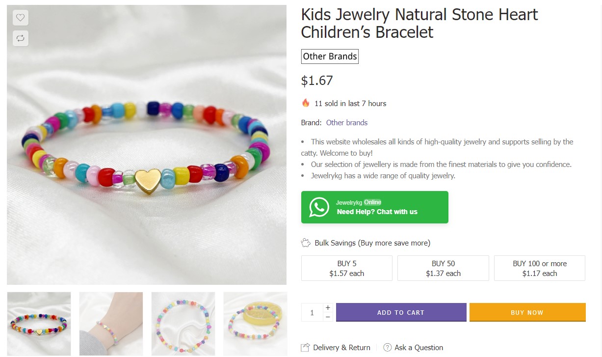 Wholesale kids jewelry 