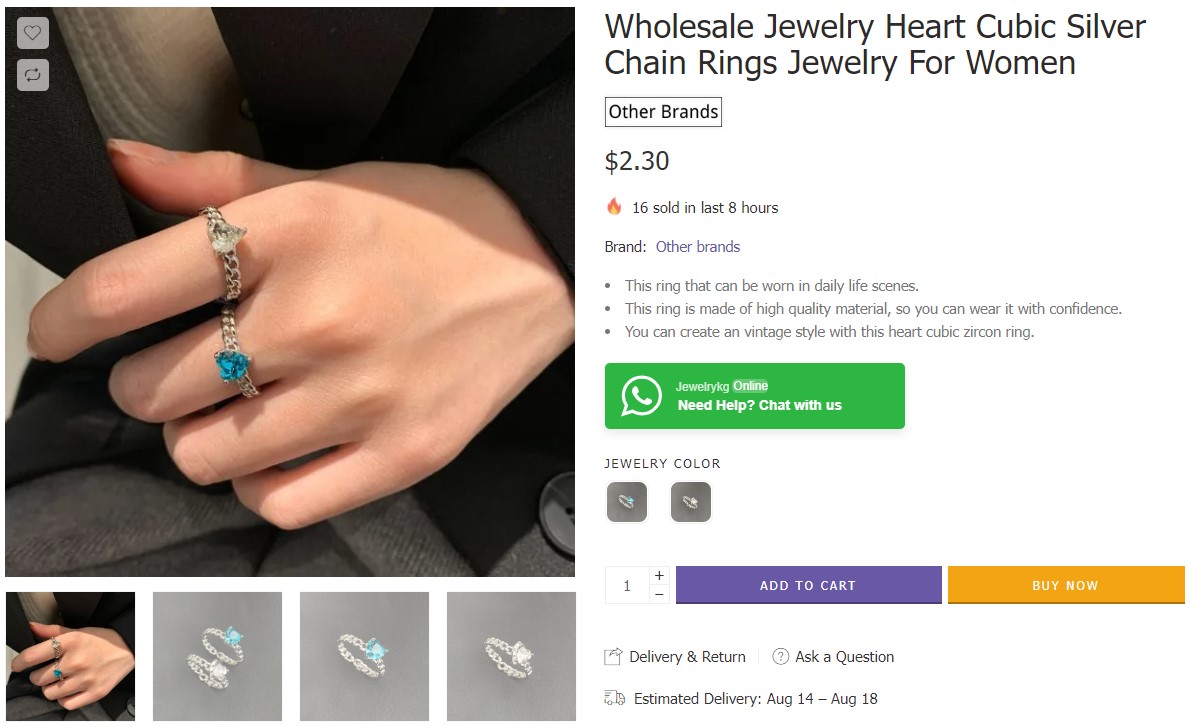 wholesale rings