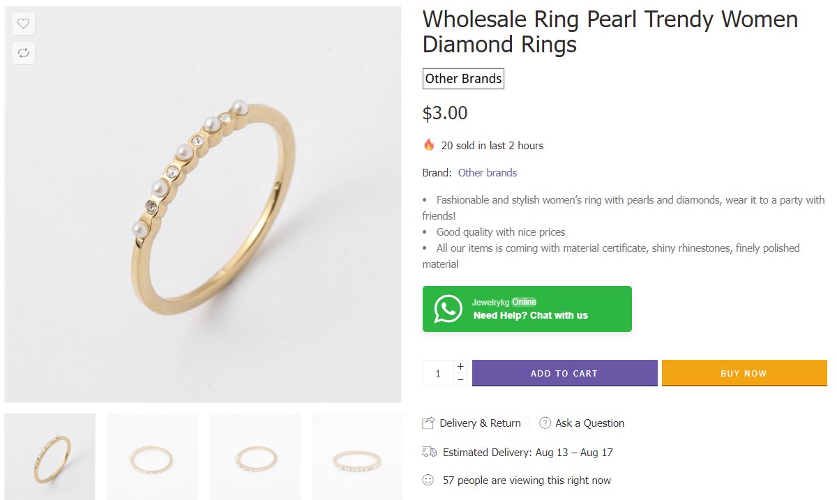 wholesale rings