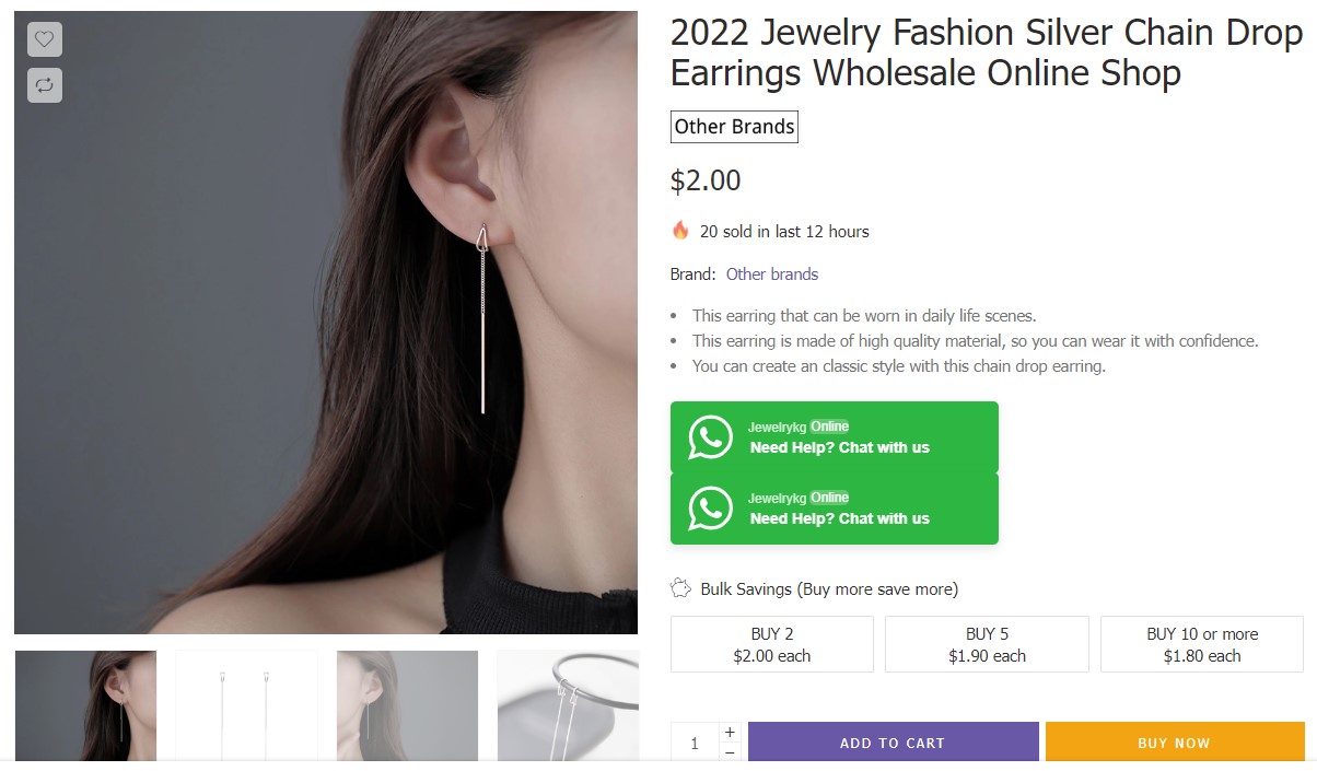 wholesale silver jewelry